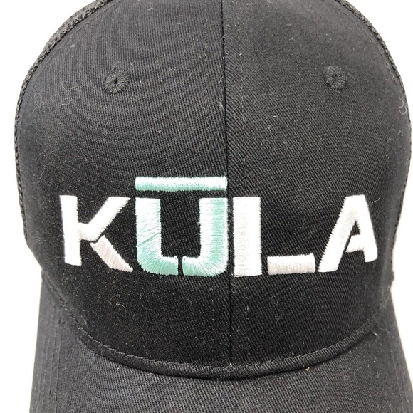 KULA HAT CAP SNAPBACK ADJUSTABLE BLACK ONE SIZE FITS MOST EMBROIDERED OSFM - Picture 5 of 12